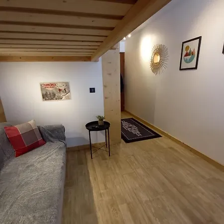 Lägenhet Comfortable Studio Renovated In Chamonix